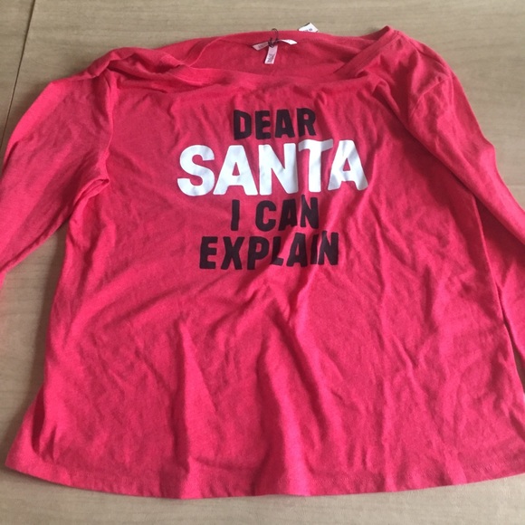 Dear Santa I can explain Tee and reindeer shorts - Picture 3 of 8